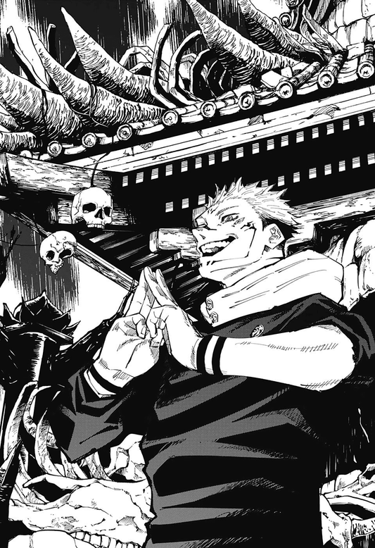 Sukuna - Jujutsu Kaisen "Tableau Manga"