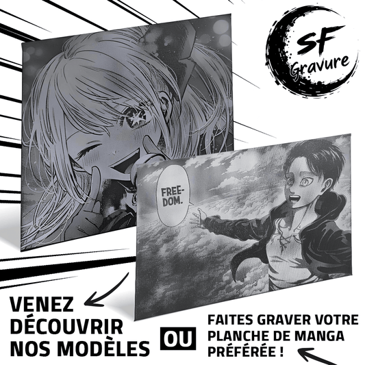 Tableau Toile Manga personnalisée !